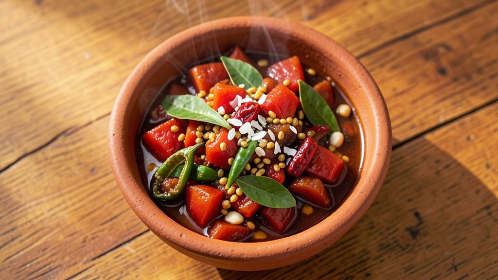 Authentic Tomato Chutney Recipe: Tangy-Spiced Blend for Curries and Sandwiches