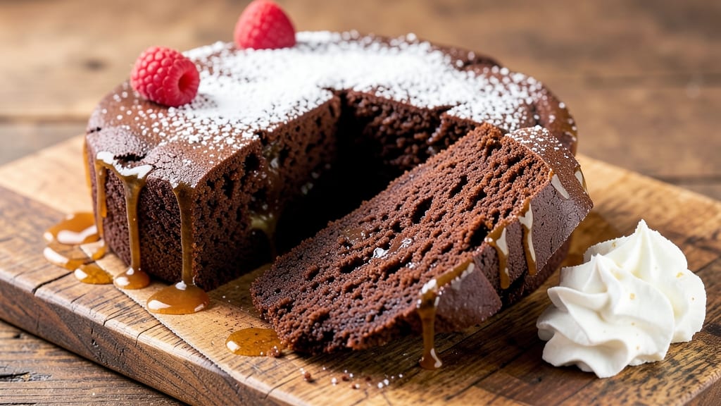 Betty Crocker's Devil's Food Cake Recipe: Fudgy Layers and Vanilla Bean Swirls