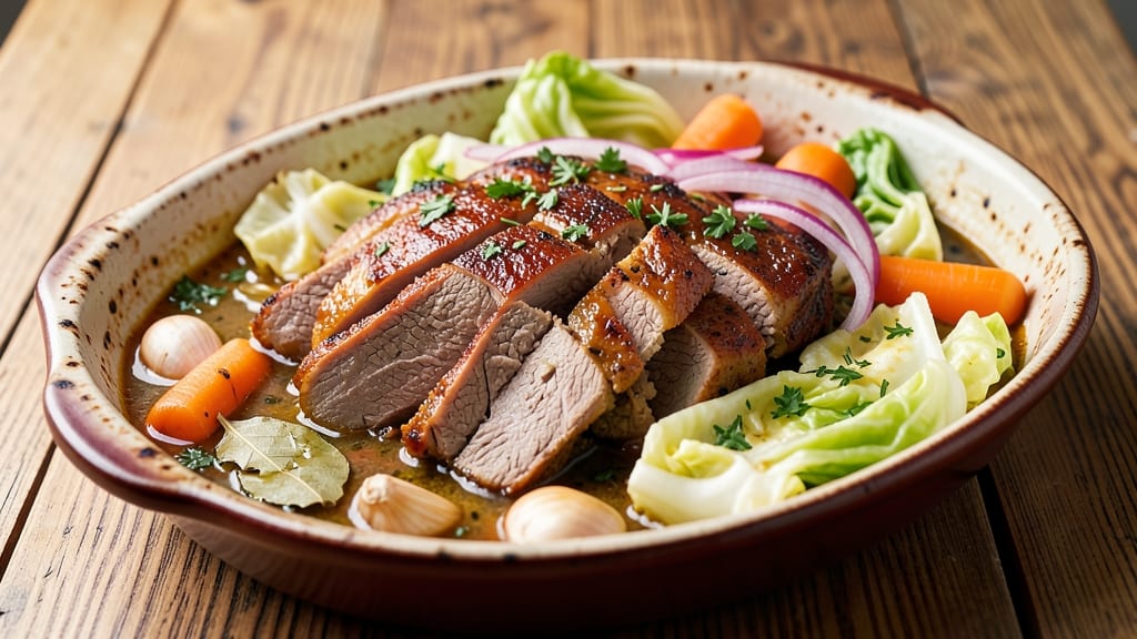 Corned Beef Brisket and Cabbage Recipe: Slow-Braised Spice Symphony