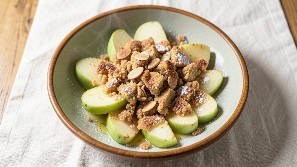 Grandma's Apple Crisp Recipe Without Oats: Spiced Topping Magic With Almond Flour Crunch