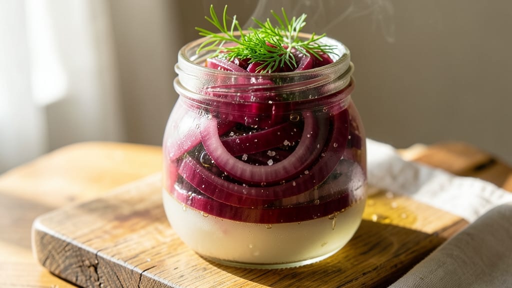 Lacto-Fermented Red Onions Recipe: Probiotic-Packed Crunch in 7 Days